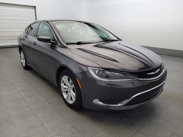 used 2015 Chrysler 200 car, priced at $12,095