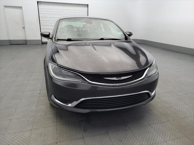 used 2015 Chrysler 200 car, priced at $12,095