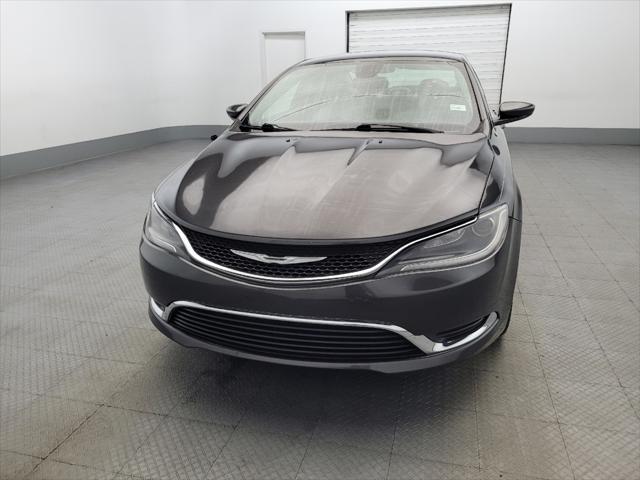 used 2015 Chrysler 200 car, priced at $12,095