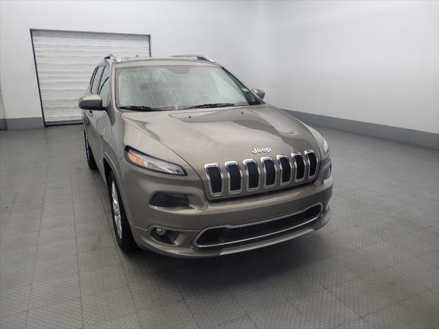 used 2017 Jeep Cherokee car, priced at $17,095