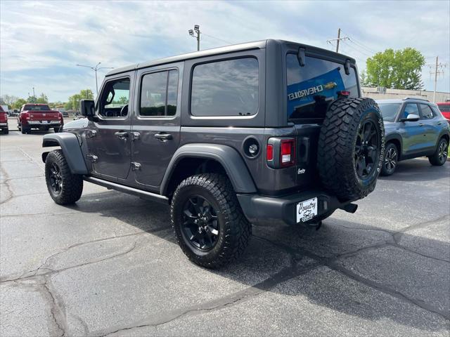 used 2022 Jeep Wrangler car, priced at $33,995