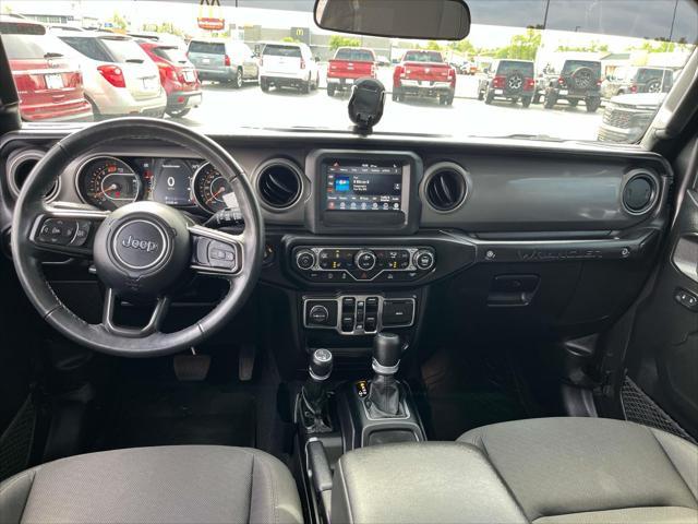 used 2022 Jeep Wrangler car, priced at $33,995