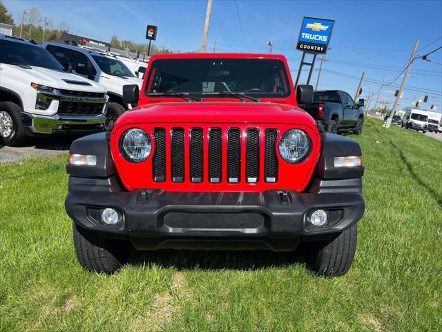 used 2022 Jeep Wrangler Unlimited car, priced at $34,995