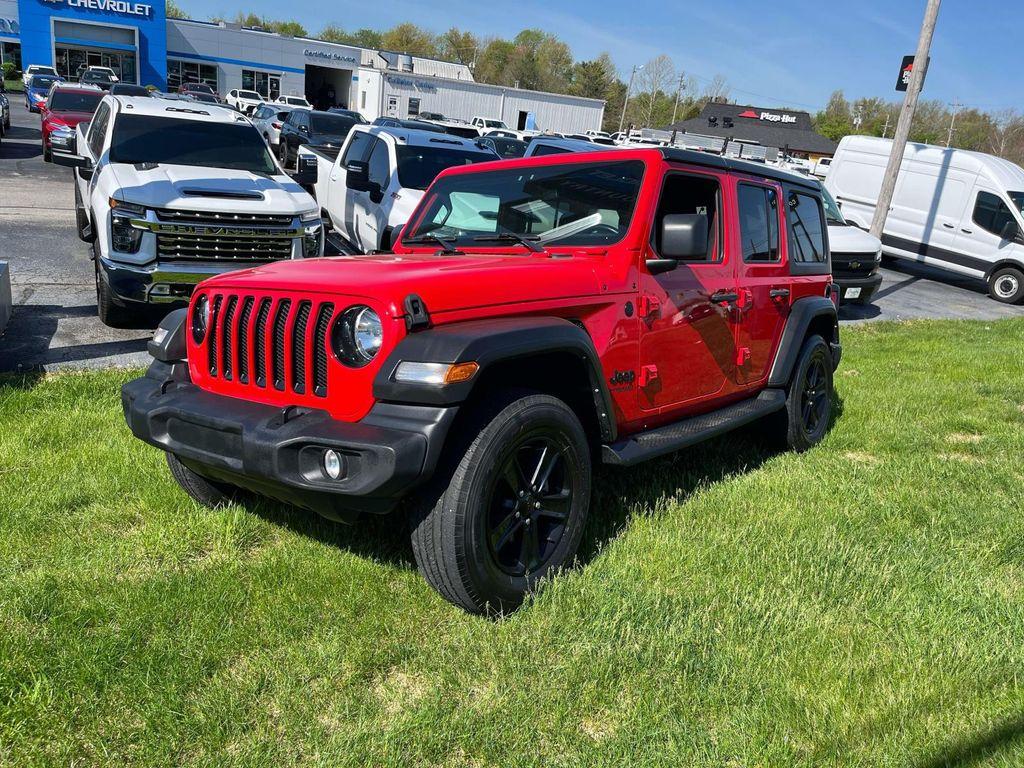 used 2022 Jeep Wrangler Unlimited car, priced at $34,995
