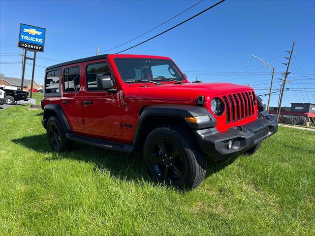 used 2022 Jeep Wrangler Unlimited car, priced at $34,995