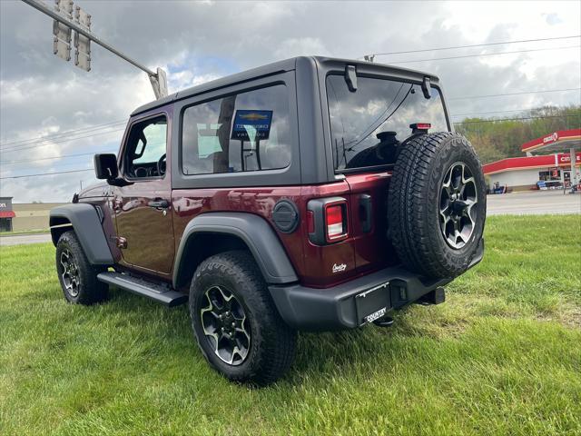 used 2021 Jeep Wrangler car, priced at $33,995