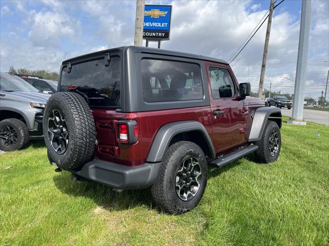 used 2021 Jeep Wrangler car, priced at $33,995