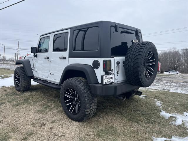 used 2017 Jeep Wrangler Unlimited car, priced at $19,995