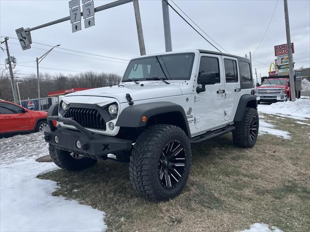 used 2017 Jeep Wrangler Unlimited car, priced at $19,995