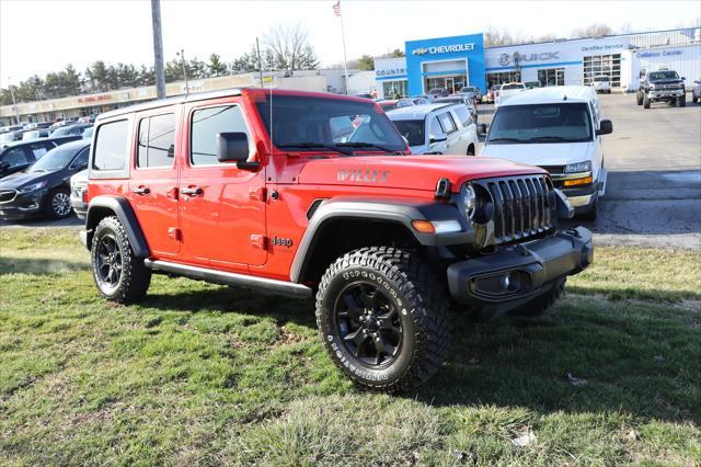 used 2020 Jeep Wrangler Unlimited car, priced at $35,995