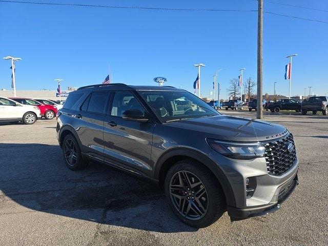 new 2025 Ford Explorer car, priced at $57,680