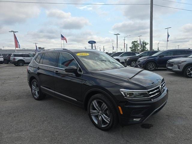used 2018 Volkswagen Tiguan car, priced at $18,999