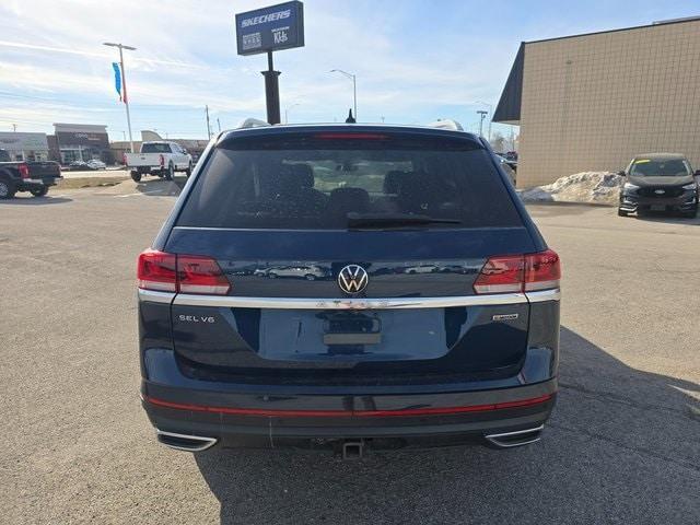 used 2021 Volkswagen Atlas car, priced at $23,300