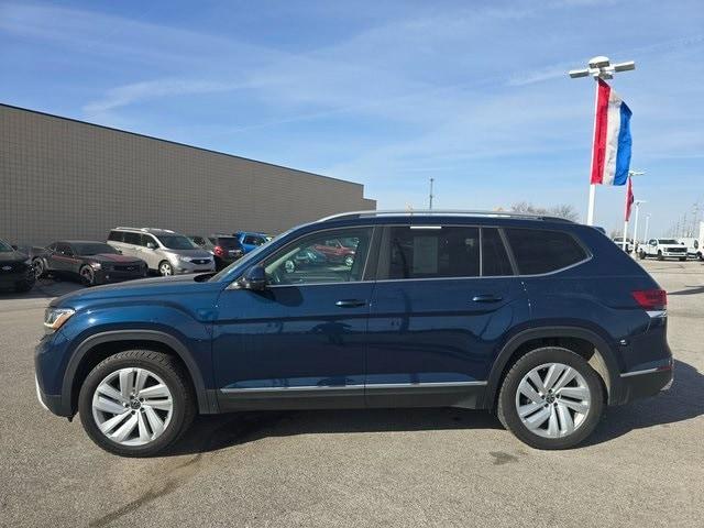 used 2021 Volkswagen Atlas car, priced at $23,300