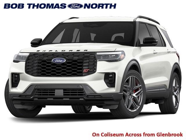 new 2025 Ford Explorer car, priced at $57,333