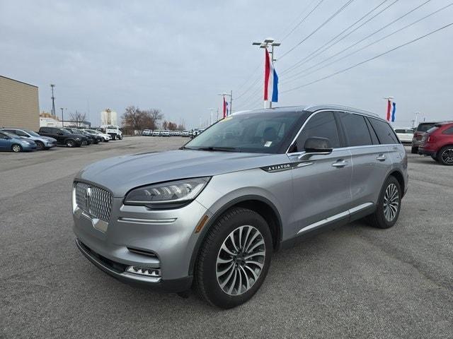 used 2021 Lincoln Aviator car, priced at $37,700