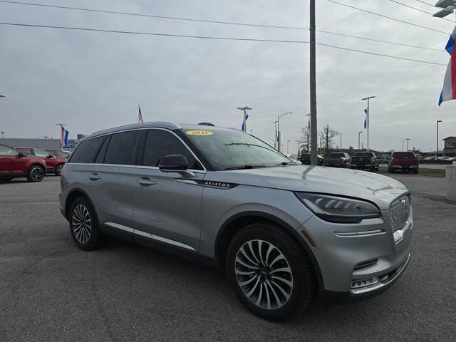 used 2021 Lincoln Aviator car, priced at $37,700