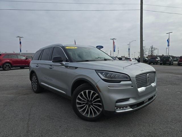 used 2021 Lincoln Aviator car, priced at $38,800