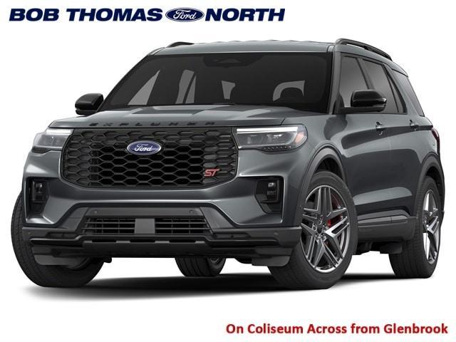 new 2025 Ford Explorer car, priced at $56,028