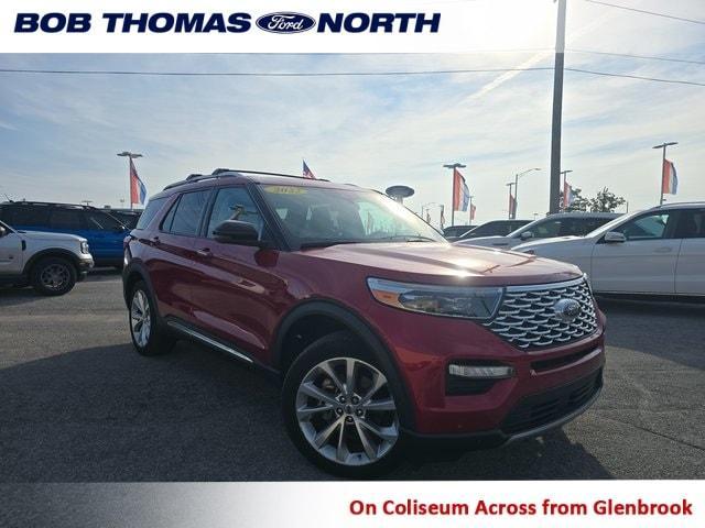 used 2022 Ford Explorer car, priced at $37,500