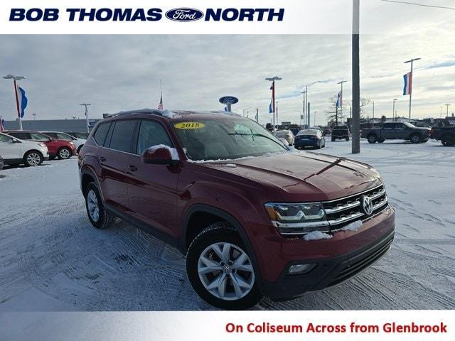 used 2018 Volkswagen Atlas car, priced at $13,700