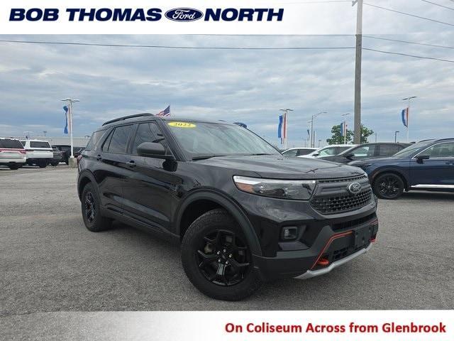 used 2022 Ford Explorer car, priced at $35,800