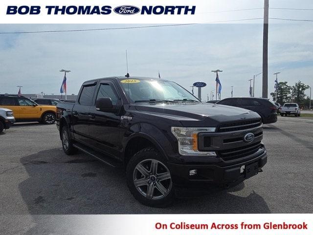 used 2018 Ford F-150 car, priced at $32,400