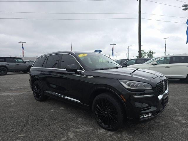 used 2021 Lincoln Aviator car, priced at $41,900