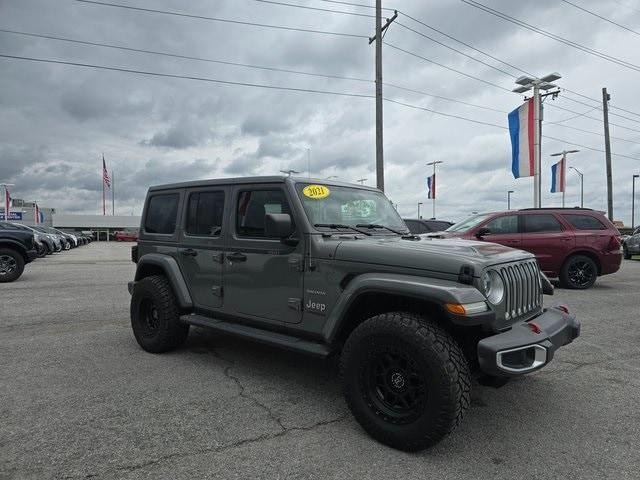 used 2021 Jeep Wrangler Unlimited car, priced at $30,999