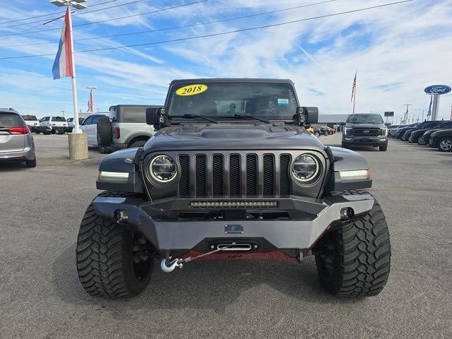 used 2018 Jeep Wrangler Unlimited car, priced at $31,988
