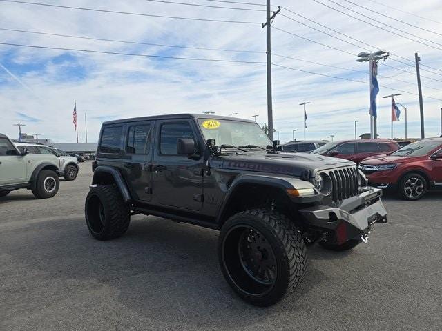 used 2018 Jeep Wrangler Unlimited car, priced at $31,988