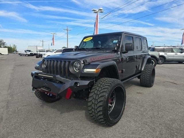 used 2018 Jeep Wrangler Unlimited car, priced at $31,988