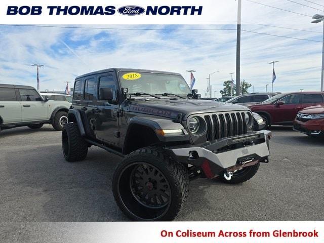 used 2018 Jeep Wrangler Unlimited car, priced at $31,988
