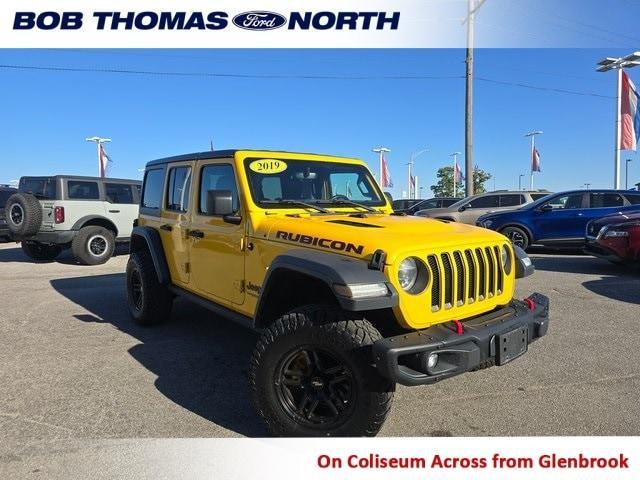 used 2019 Jeep Wrangler Unlimited car, priced at $32,988