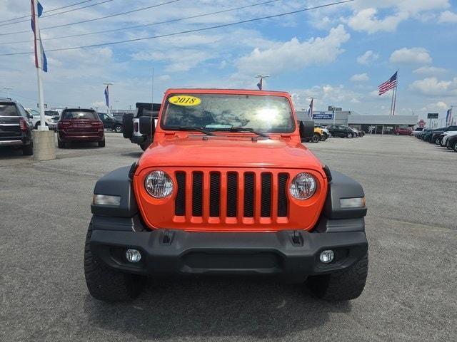 used 2018 Jeep Wrangler Unlimited car, priced at $24,800