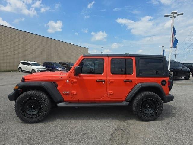 used 2018 Jeep Wrangler Unlimited car, priced at $24,800
