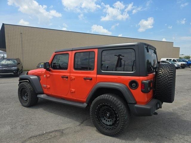 used 2018 Jeep Wrangler Unlimited car, priced at $24,800