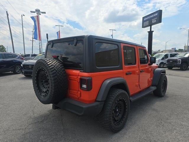 used 2018 Jeep Wrangler Unlimited car, priced at $24,800