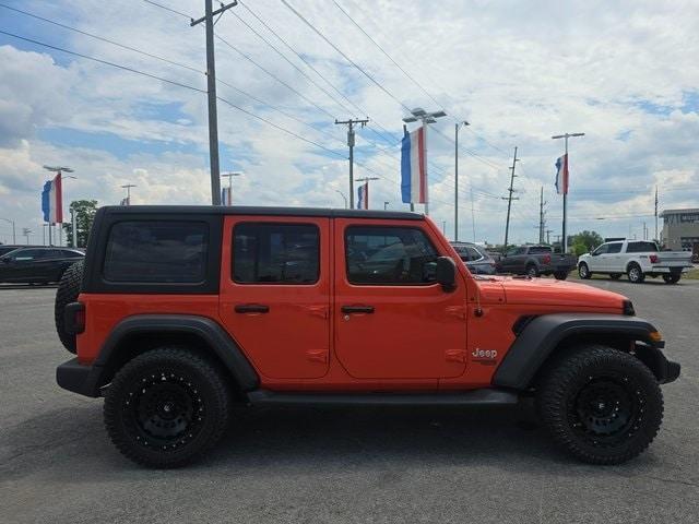 used 2018 Jeep Wrangler Unlimited car, priced at $24,800