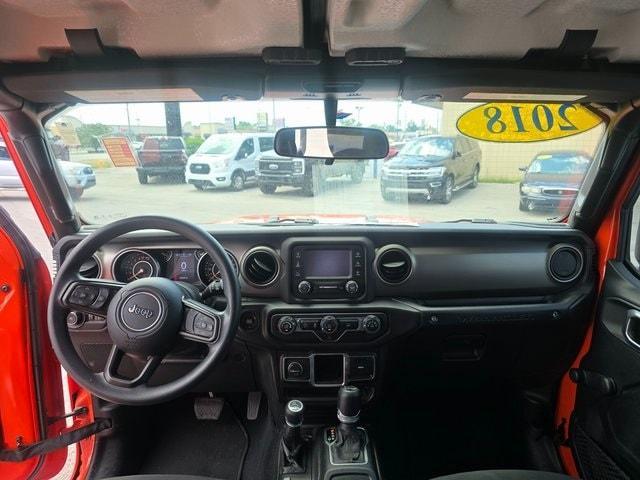 used 2018 Jeep Wrangler Unlimited car, priced at $24,800
