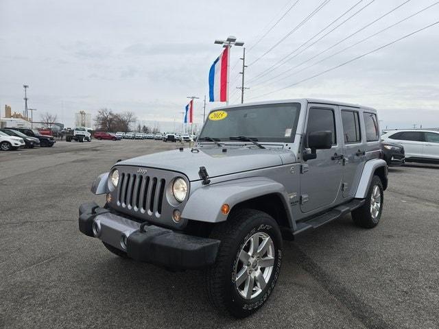 used 2015 Jeep Wrangler Unlimited car, priced at $14,999