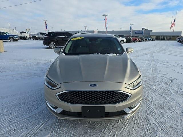 used 2018 Ford Fusion car, priced at $19,999