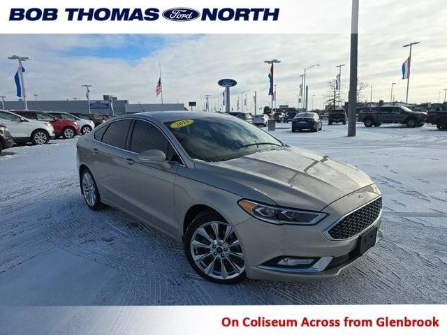 used 2018 Ford Fusion car, priced at $19,999