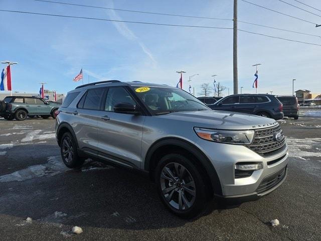used 2022 Ford Explorer car, priced at $30,600