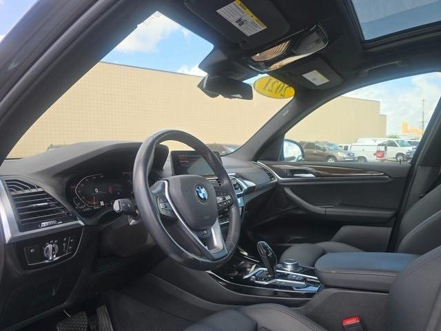 used 2021 BMW X3 car, priced at $26,300