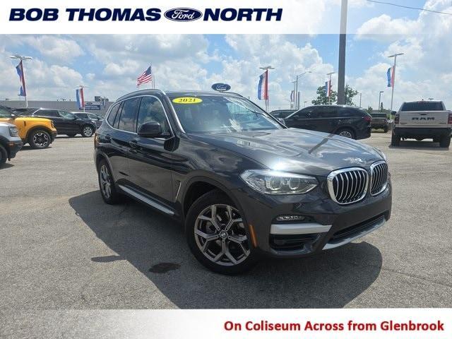 used 2021 BMW X3 car, priced at $26,300