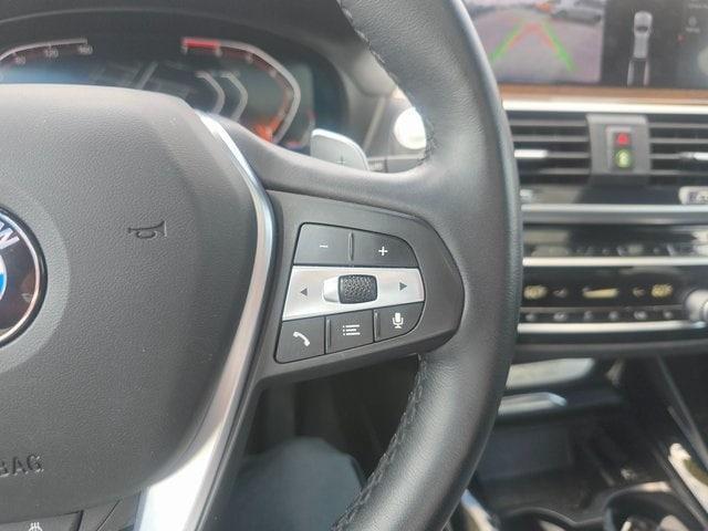 used 2021 BMW X3 car, priced at $26,300