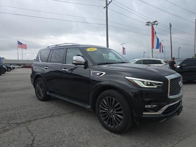 used 2023 INFINITI QX80 car, priced at $53,000