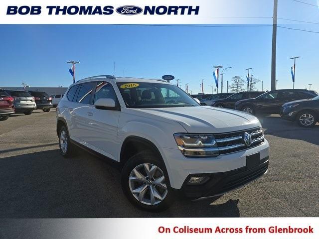 used 2018 Volkswagen Atlas car, priced at $13,829