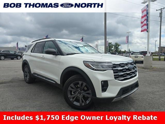 new 2025 Ford Explorer car, priced at $45,058